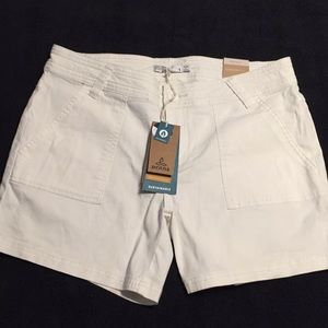 NWT Prana White Shorts